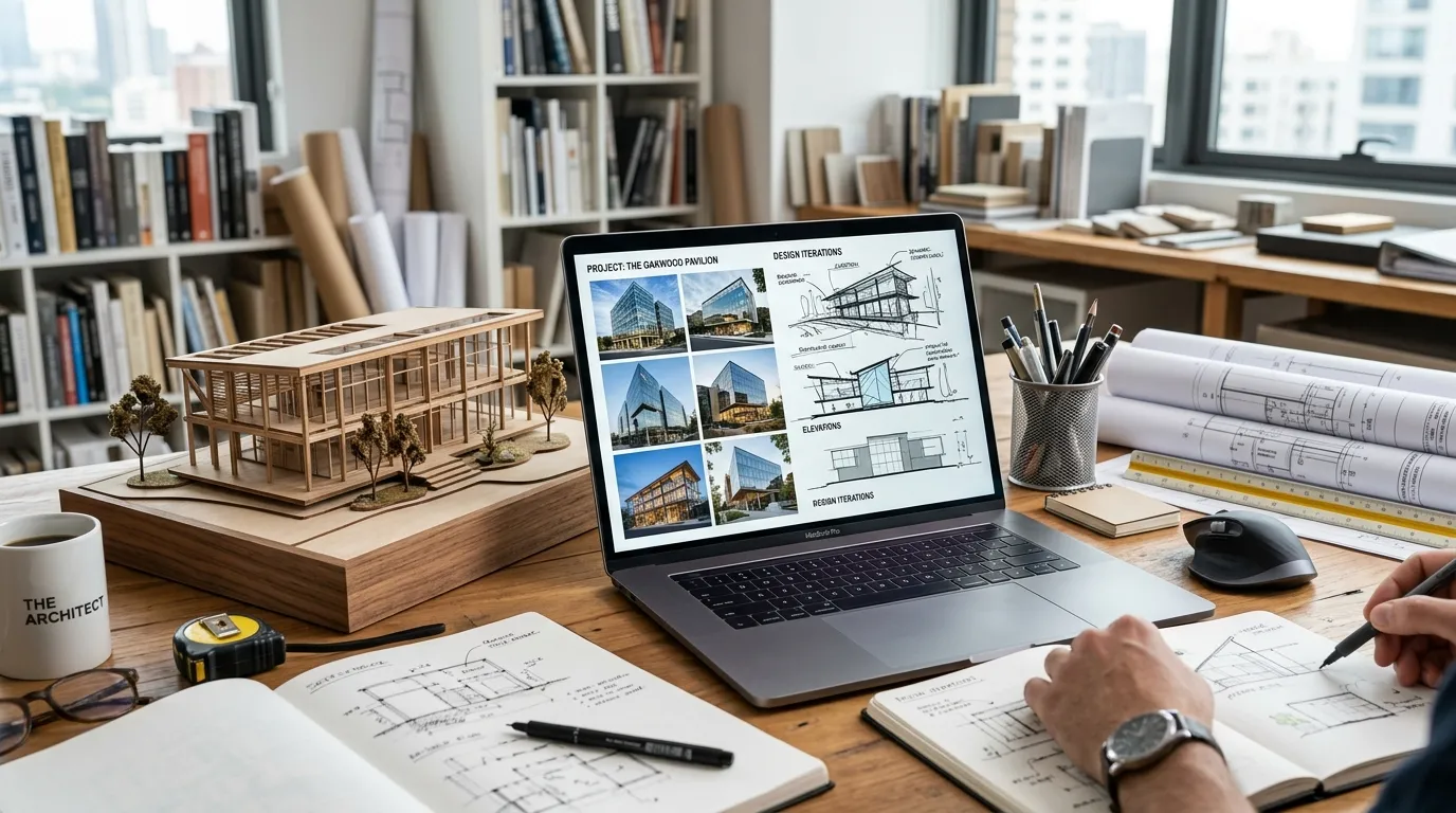 Portfolio d'architecte en ligne : montrer ses projets sans faire attendre le visiteur